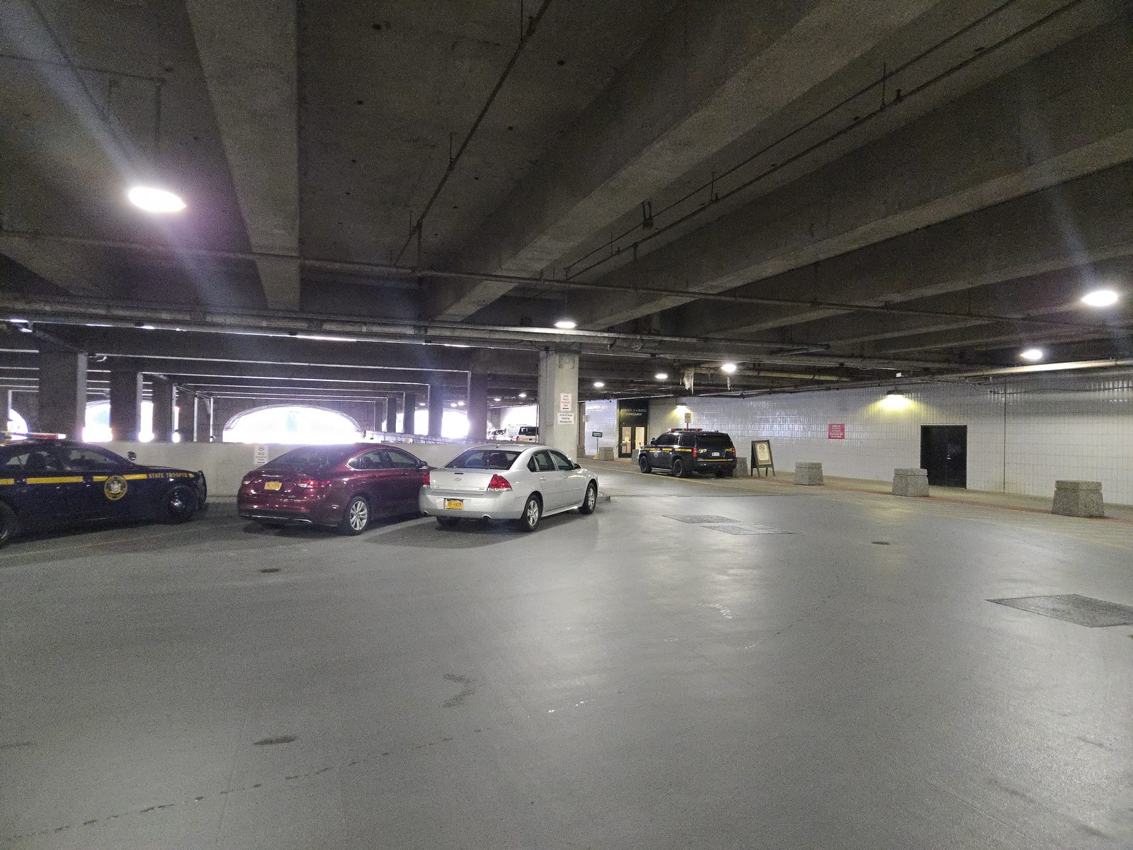 Plaza service deck today